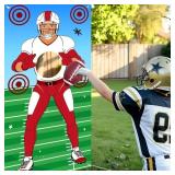 Lot Of 3 Football Party Decorations Banner Set wit