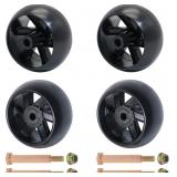 KOOTANS 4 Pack Mower Deck Wheels for Husqvarna 532