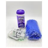 2PCS Car Wash Mitt, 10.14" 7.12" Chenille Microfib