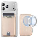 LOT OF 2   Miroddi for MagSafe Wallet, 4 Cards Hol
