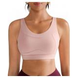RUNNING GIRL High Impact Sports Bras for Women,Rac