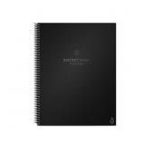 Spiral Notebook 1 Subject Unruled Fusion Letter Bl