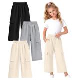 Size 11/12 Halfchet 3 Pack Girls Cargo Long Shorts