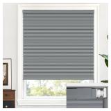 LazBlinds No Drill Cordless Cellular Shades, 37" W
