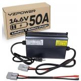 14.6V 50A LifePO4 Battery Charger for RV Solar Ban