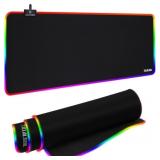 TIDALSOIL RGB Gaming Mouse Pad, 31.5x11.8 in Exten