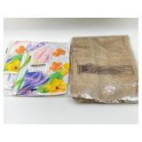 XCHI Wildflowers Tulips Flowers Spring Tablecloth