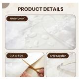Size Unknown OstepDecor Marble-Look Table Protecto
