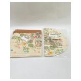 XCHI Wildflowers Cat Daisy Spring Placemats Set of