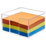 Acrylic Sticky Note Holder - 3 x 3 Sticky Note Dis