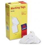 Avery 12201 Medium-Weight White Marking Tags, 2 3/