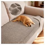 H.VERSAILTEX Non Slip Pet Couch Cover Chenille Dog