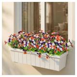 32 Pack lovemoon Artificial Mums Flowers for Outdo