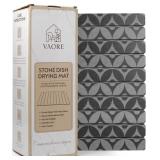 Large Stone Drying Mat for Kitchen Counter, 23.6"