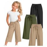 Size 5/6 Yrs LessonZoo 3 Pack Girls Uniform Capri