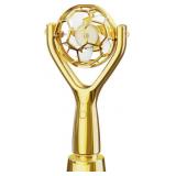 Soccer Trophy Shaped Handheld Fan, Soccer Gifts fo