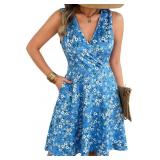 SIZE MEDIUM ~ Casual Sleeveless Summer Dresses for