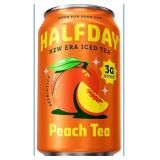BB:2028 Halfday, Prebiotic Peach Iced Tea, 12 Fl O