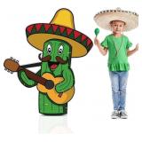 4.9 Ft Cactus Party Decorations Cactus Cardboard C
