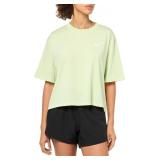 3XL Under Armour Boxy Crop Logo Short Sleeve T Shi