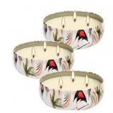 Citronella Candles Outdoor, 3 Pack 12oz Large Cand