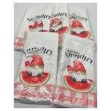 Lot of 5, Watermelon Kitchen Towels Summer Dish To
