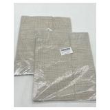 Lot of 2 Vinyl Table Runners, 12x60 Inch Wipeable