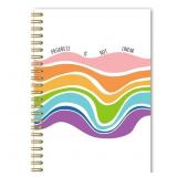 BEHIFL Boho Mental Health Spiral Notebook Journal,
