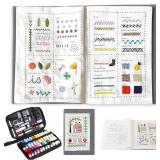 Irsnianianfa Embroidery Stitch Book Kit,2026 New B