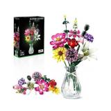 New Flower Building Blocks Set, Multiple Flowers B