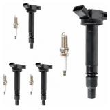 UF507 Ignition Coil & Double Iridium Spark Plug Fi