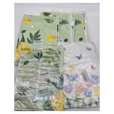 Lot of 5 Sets, 2 PCs Each Pack Flowers Summer Kitc
