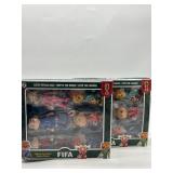Lot of 2, FIFA World Cup Themed Action Figures Set