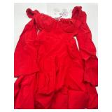 Size X-Small EYNMIN Long Sleeve Mini Dress Lace Sw