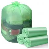 Zhanmai 60 Pcs 33 Gallon Trash Bags Large Portable