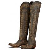 Size 5 olomisa Over the Knee Cowboy Boots for Wome