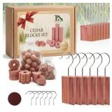 Timberaura Household Cedar Block Set Long-Lasting