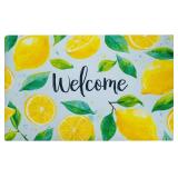 Welcome Mat 17x29 Inch Spring Summer Front Door Ma