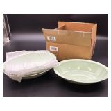 32 oz. (36 oz. Rim-Full), 10" x 7.25" Oval Rimmed