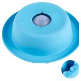PEDAY Nonslip Dog Slow Feeder Lick Bowl with Ball,