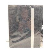 dark gray felt bulletin board designed for pinning