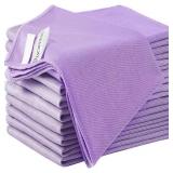 Puomue 12 Pack Microfiber Glass Cleaning Cloth, 10