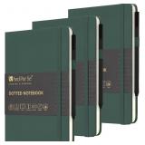 &And Per Se Dotted Journal Notebook 3 Pack, A5 Har