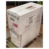 Two boxes Maxim fast cure floor finish 2x2.5 gallo