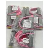 Lot of 3, Pedal Resistance Band with Handle, Durab