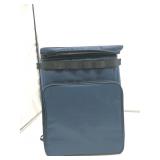 Waterproof Backpack cooler 24 cans NAVY BLUE 17x14
