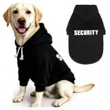 Lot of 2, Size XL PUPTECK Security Dog Hoodie, Sof