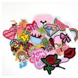 30 Pcs Embroidered Astronauts Patches, Cute Spacem