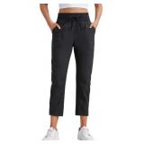 New size XS CRZ YOGA Womens Casual 7/8 Pants 25"-