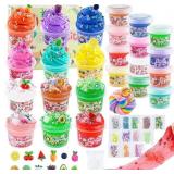 12 x 80 mL Big Slime Kit, 32 FL OZ Slime Includes